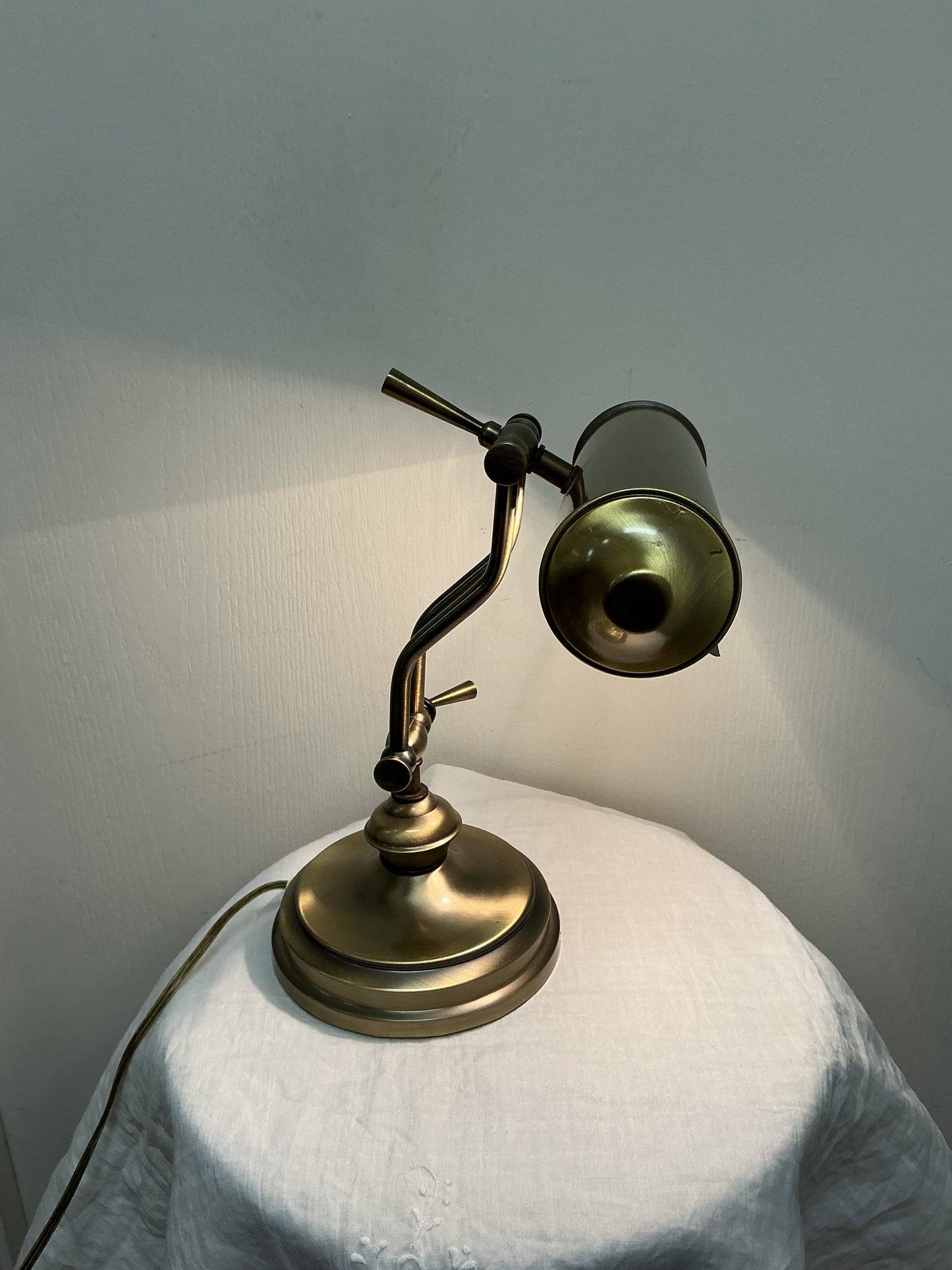 Antique Brass Piano Lamp