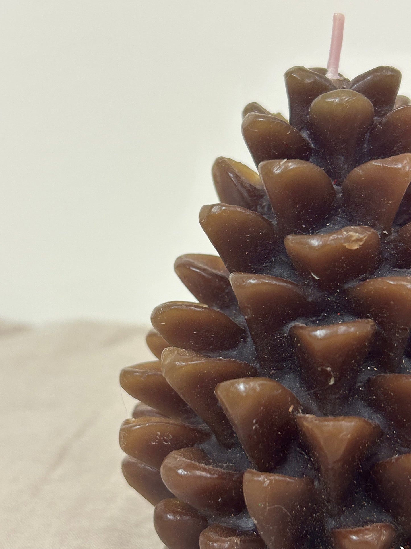 Pinecone Candle