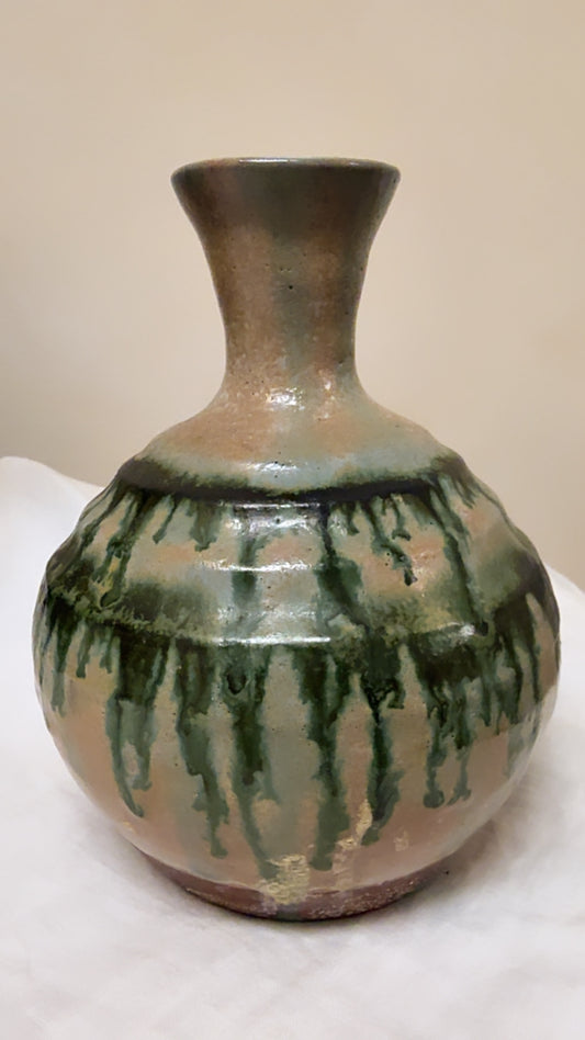MCM Glazed Pottery Vase