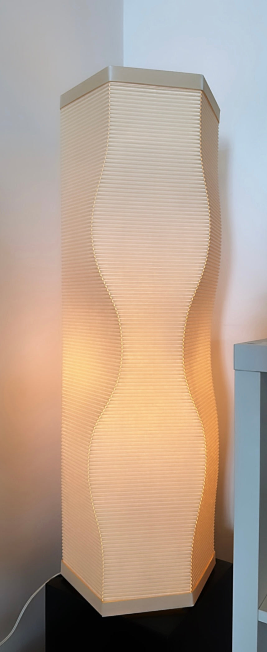 ROLAND SIMMONS LUMALIGHT FLOOR LAMP