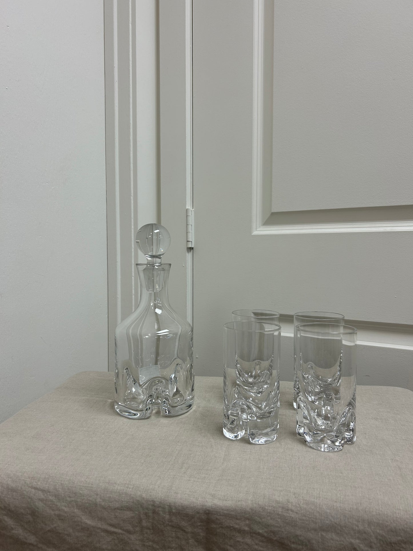 Rare Crystal Decanter Set