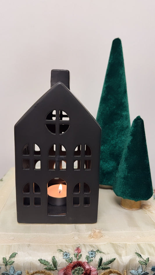 Ceramic Lantern - House