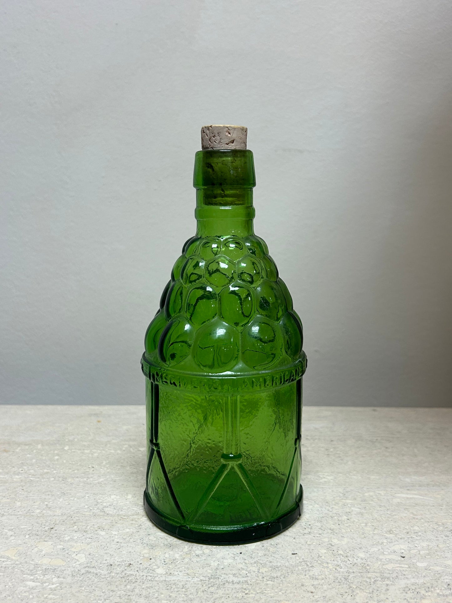 Vintage McGivers Green Bottle