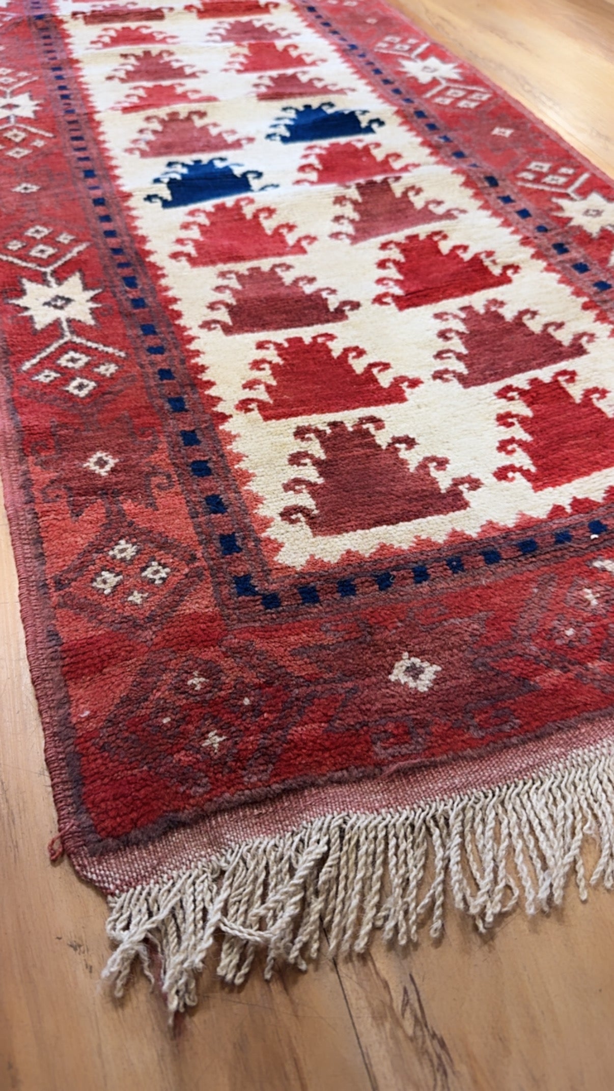 Vintage Persian Wool Runner