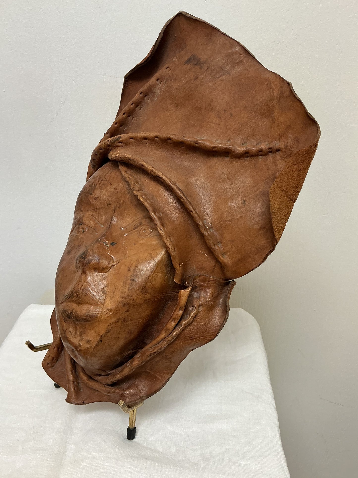 Leather Sculpture Mask