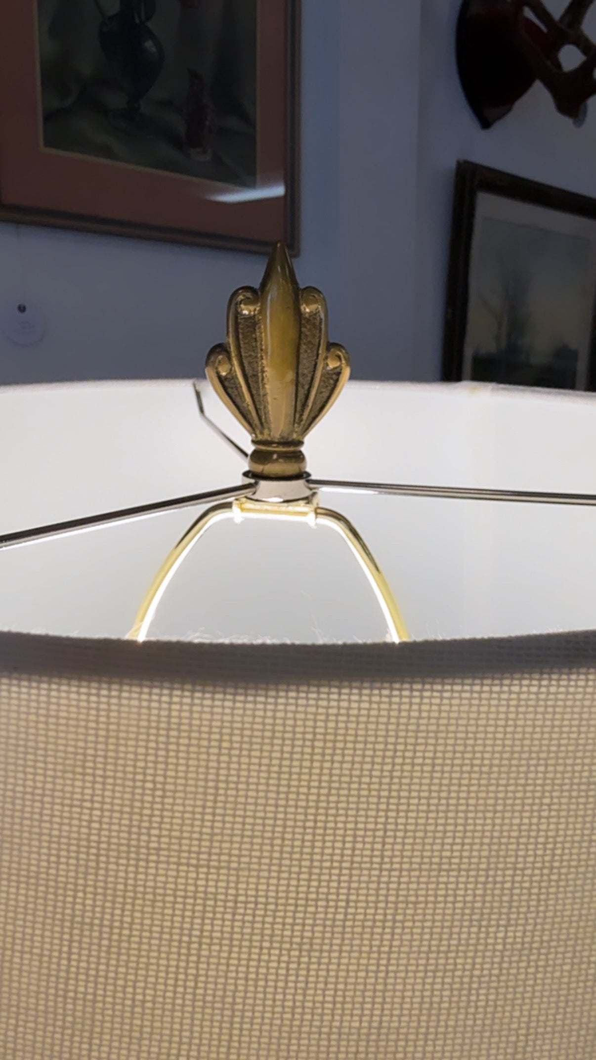 Elegant Stiffel Brass Table Lamp