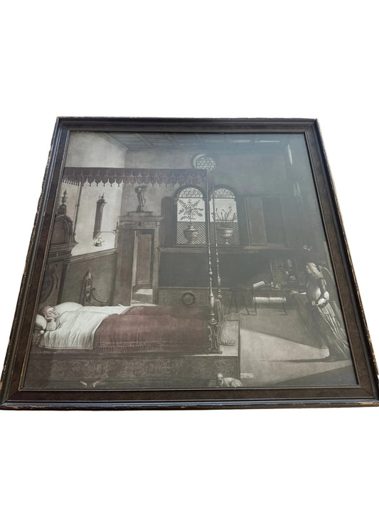 1926 “The Dream of Saint Ursula” Photogravure