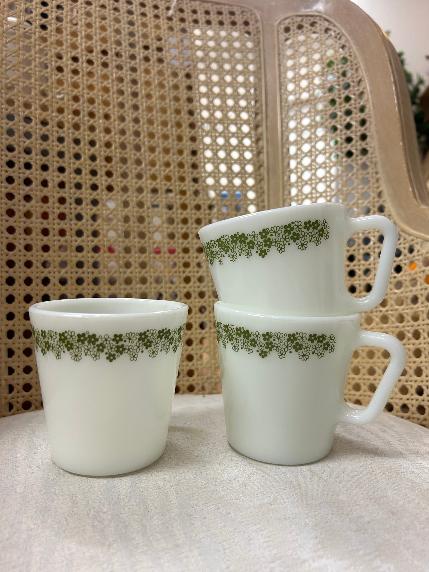 Vintage Pyrex Coffee Mugs