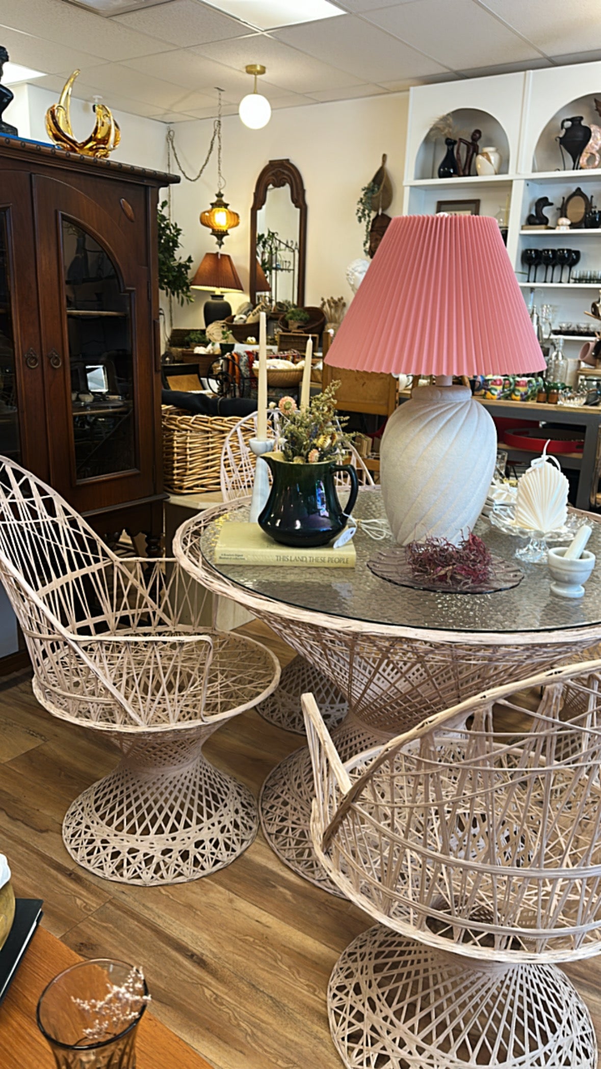 Light Pink Patio Set