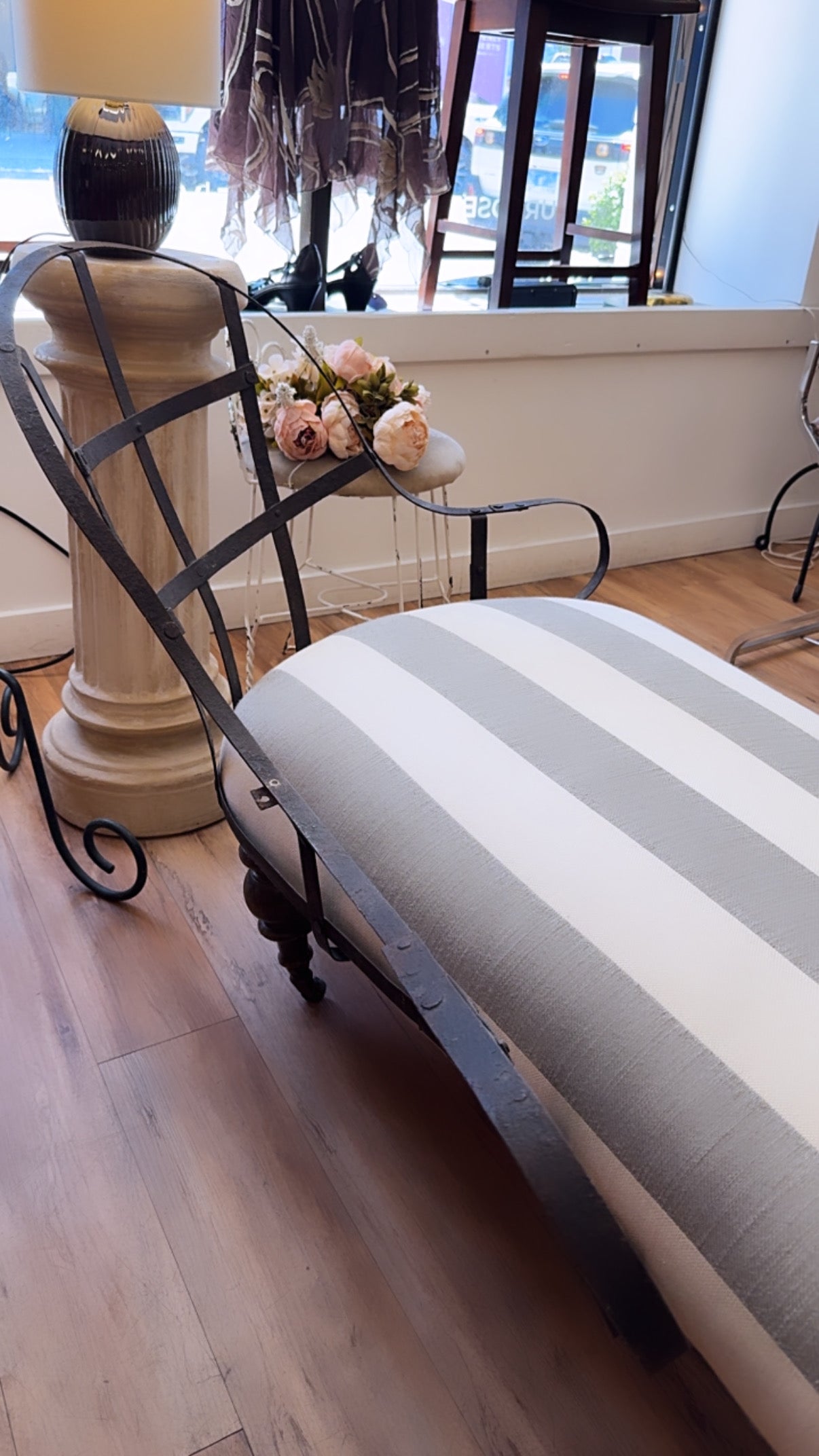 Antique French Chaise Lounge