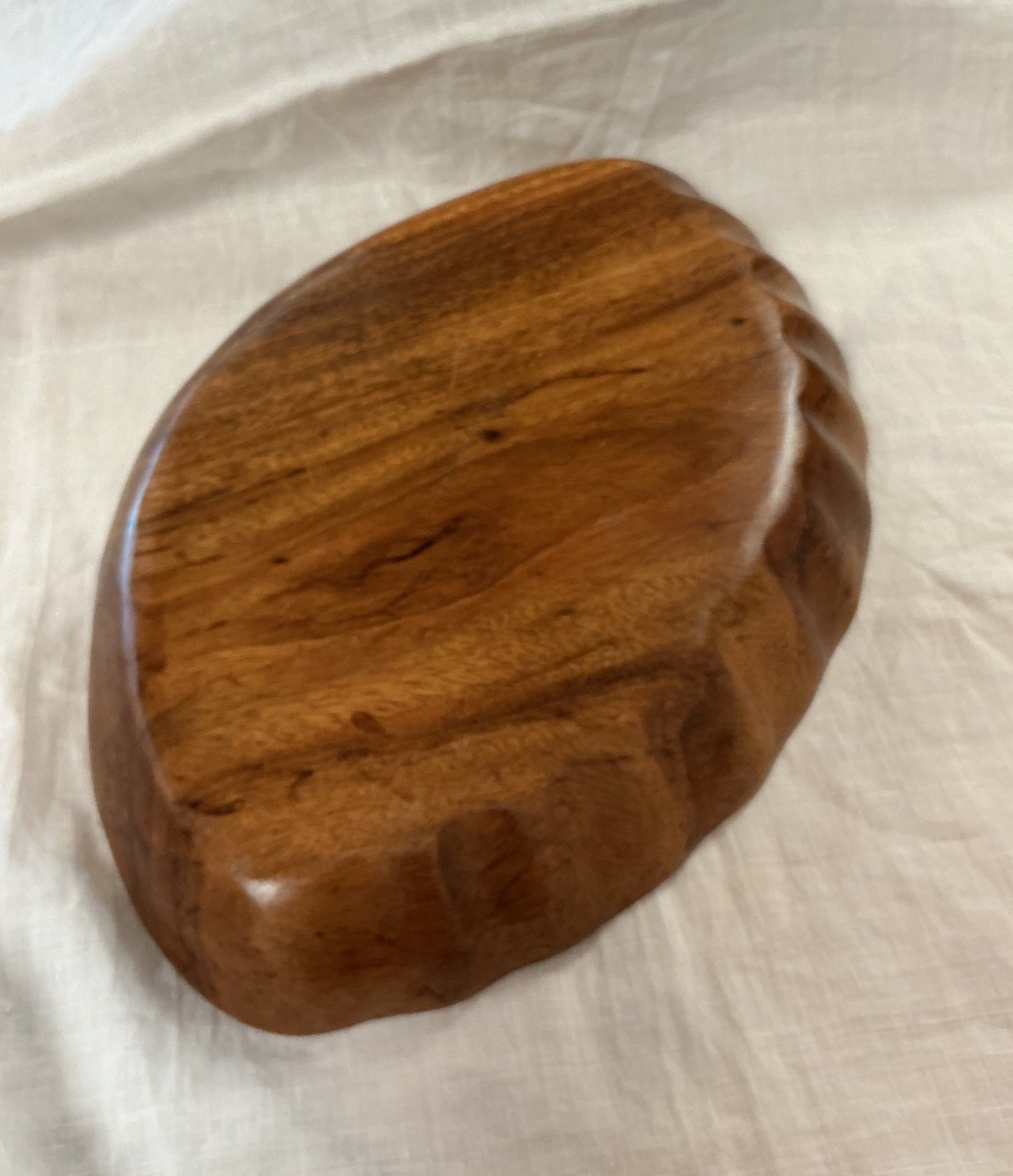 Vintage Wood Shell Serving Plate by Monkeypod