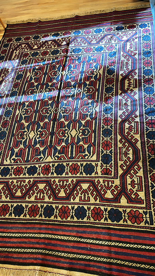 New Afghan Wool Rug