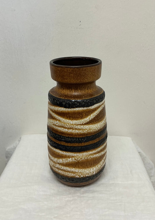 West Germany Bay Keramik Drip Glaze Vase