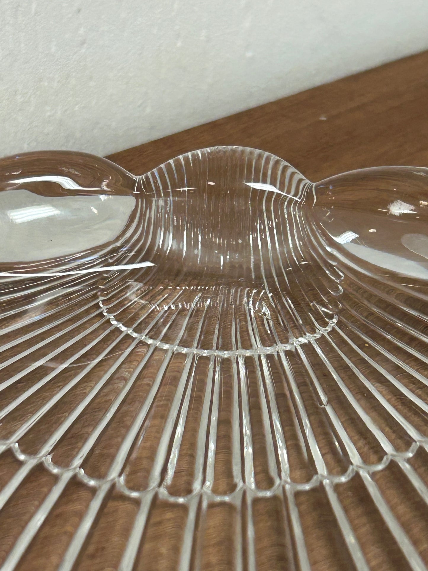 Vintage Mikasa Scalloped Tray