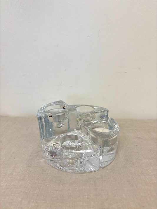 Scandi Glass Candle Holders
