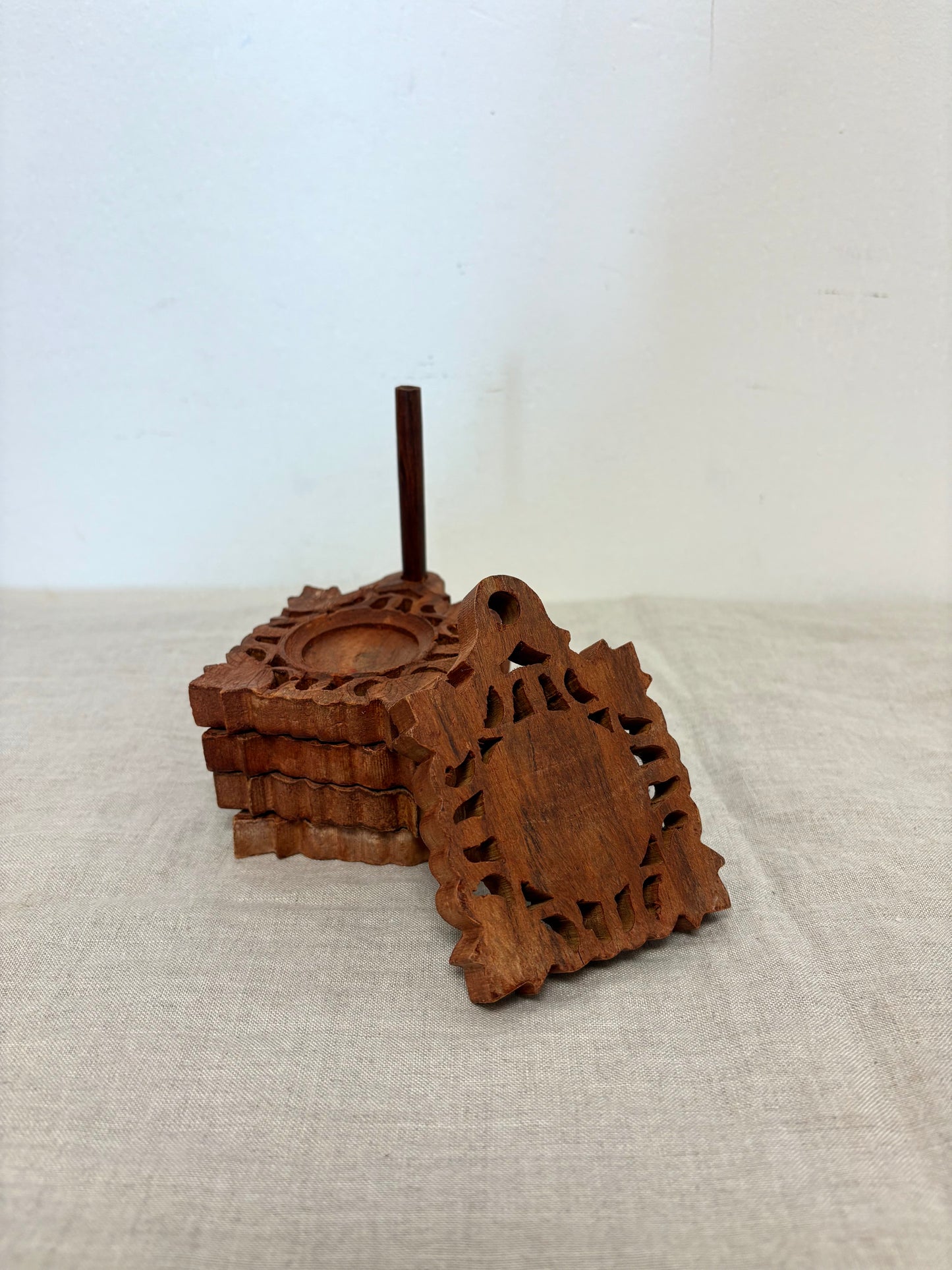 Wooden Coaster Set
