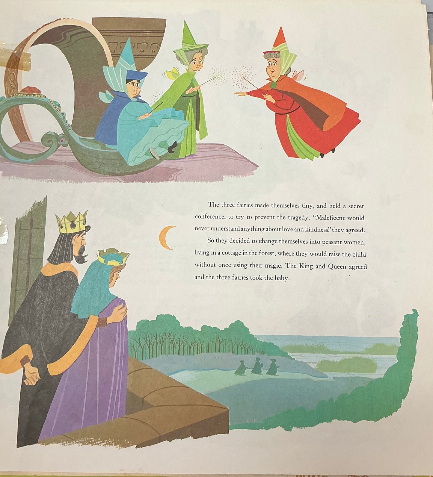 Sleeping Beauty Picture Book and Vinyl Record