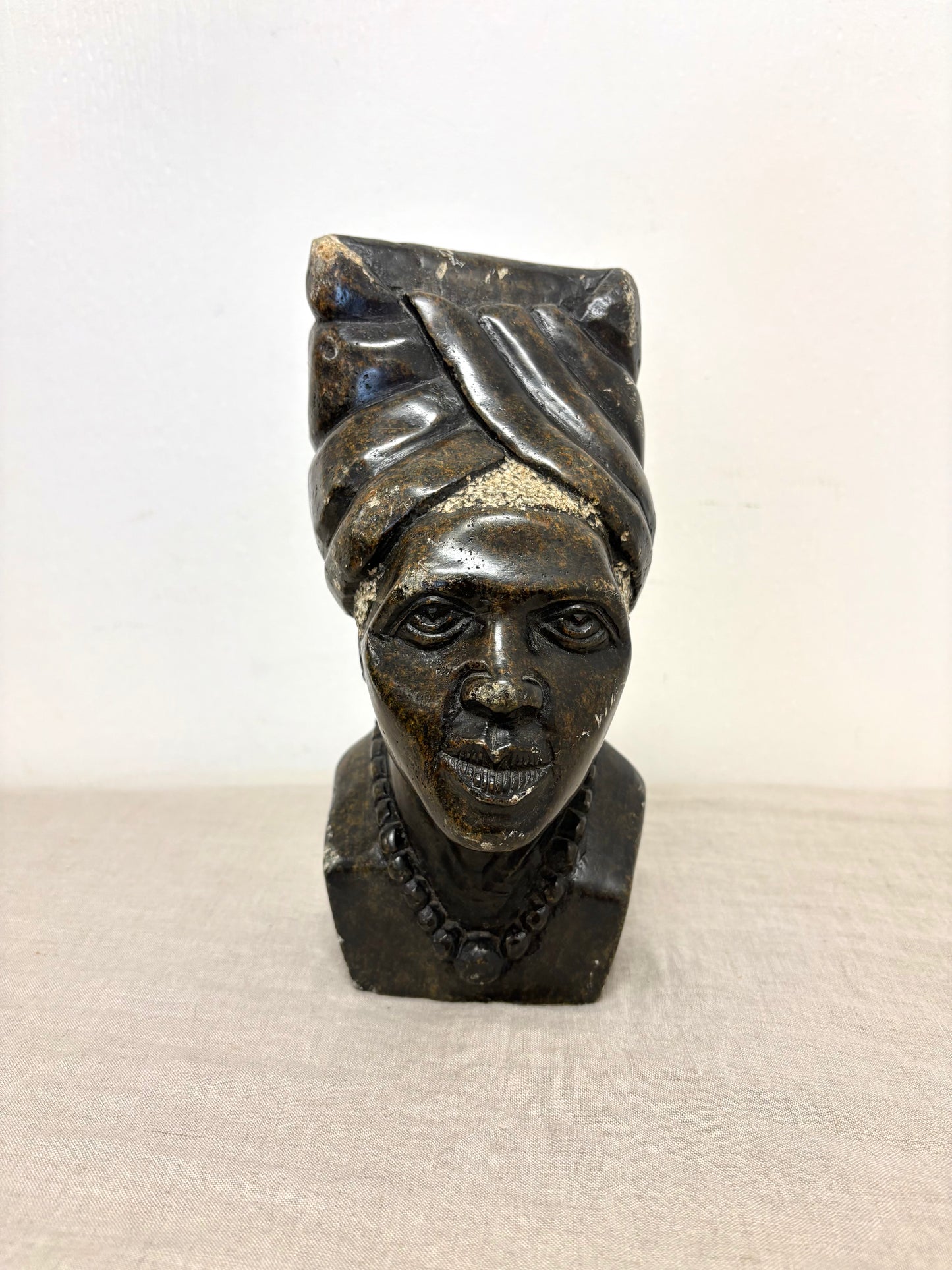 African Soapstone Tribal Statue