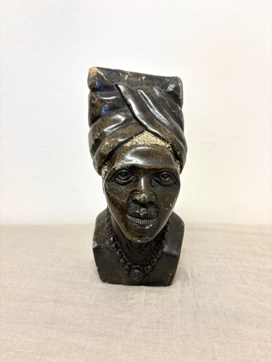 African Soapstone Tribal Statue