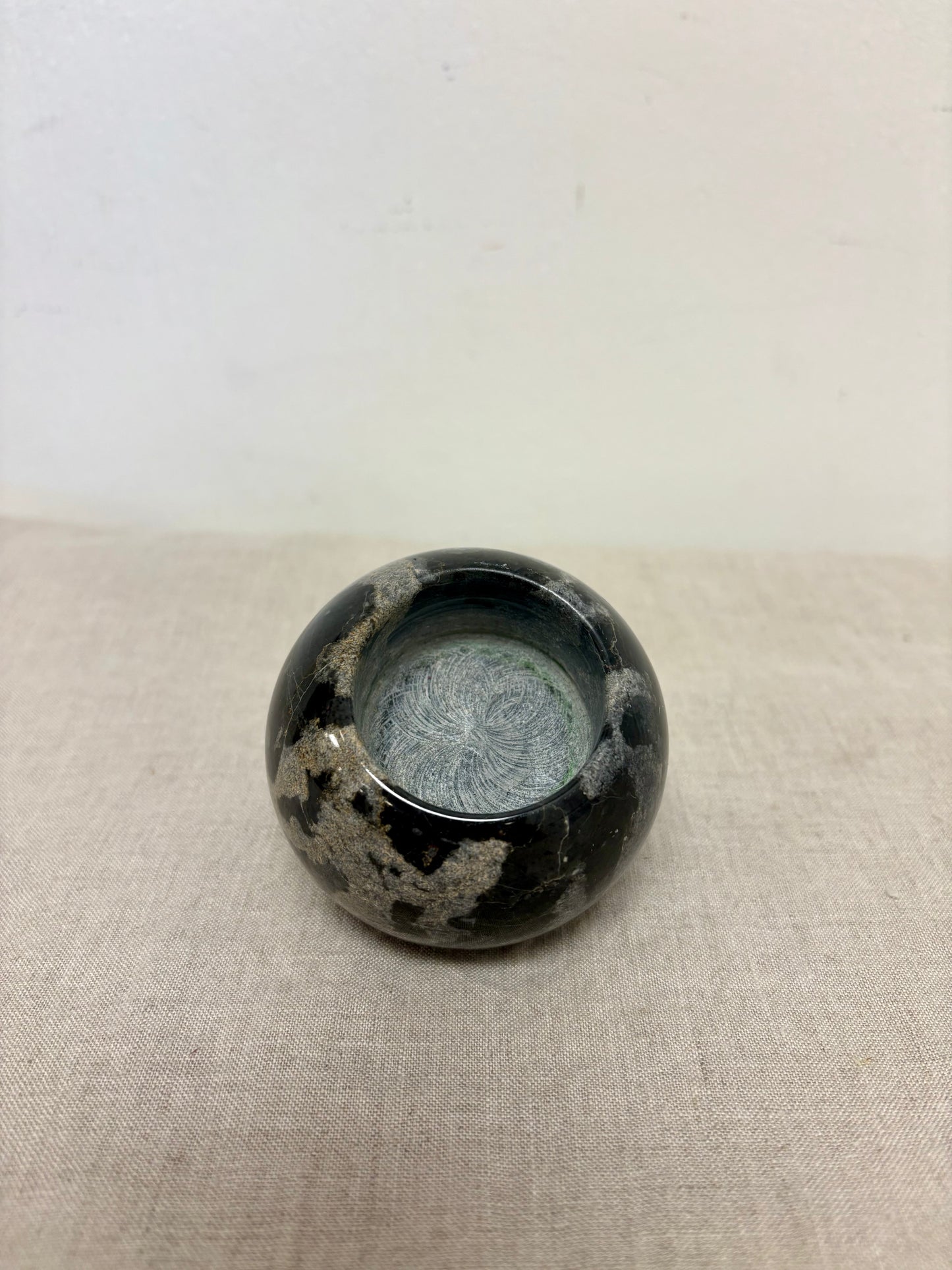 Marble Round Tealight Holder