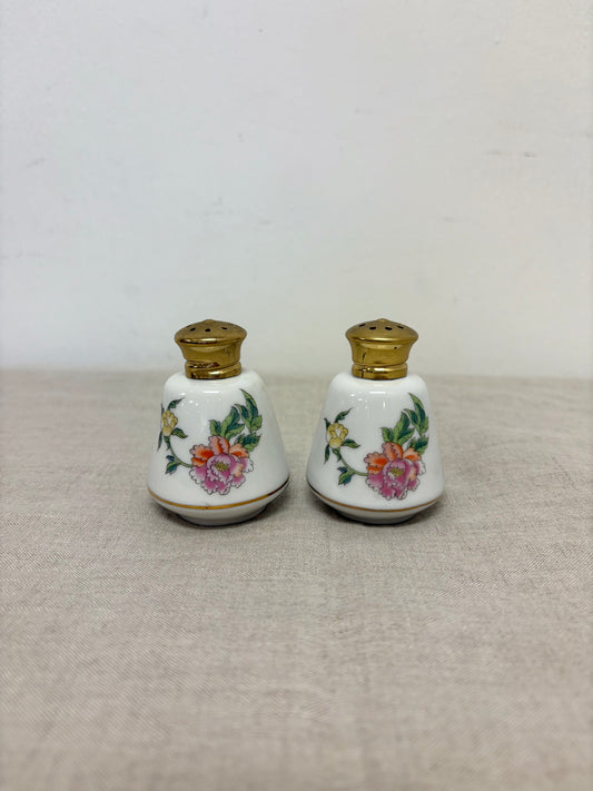 Dainty Ceramic Salt and Pepper Shakers