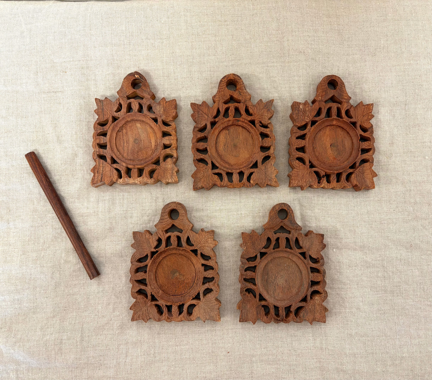 Wooden Coaster Set