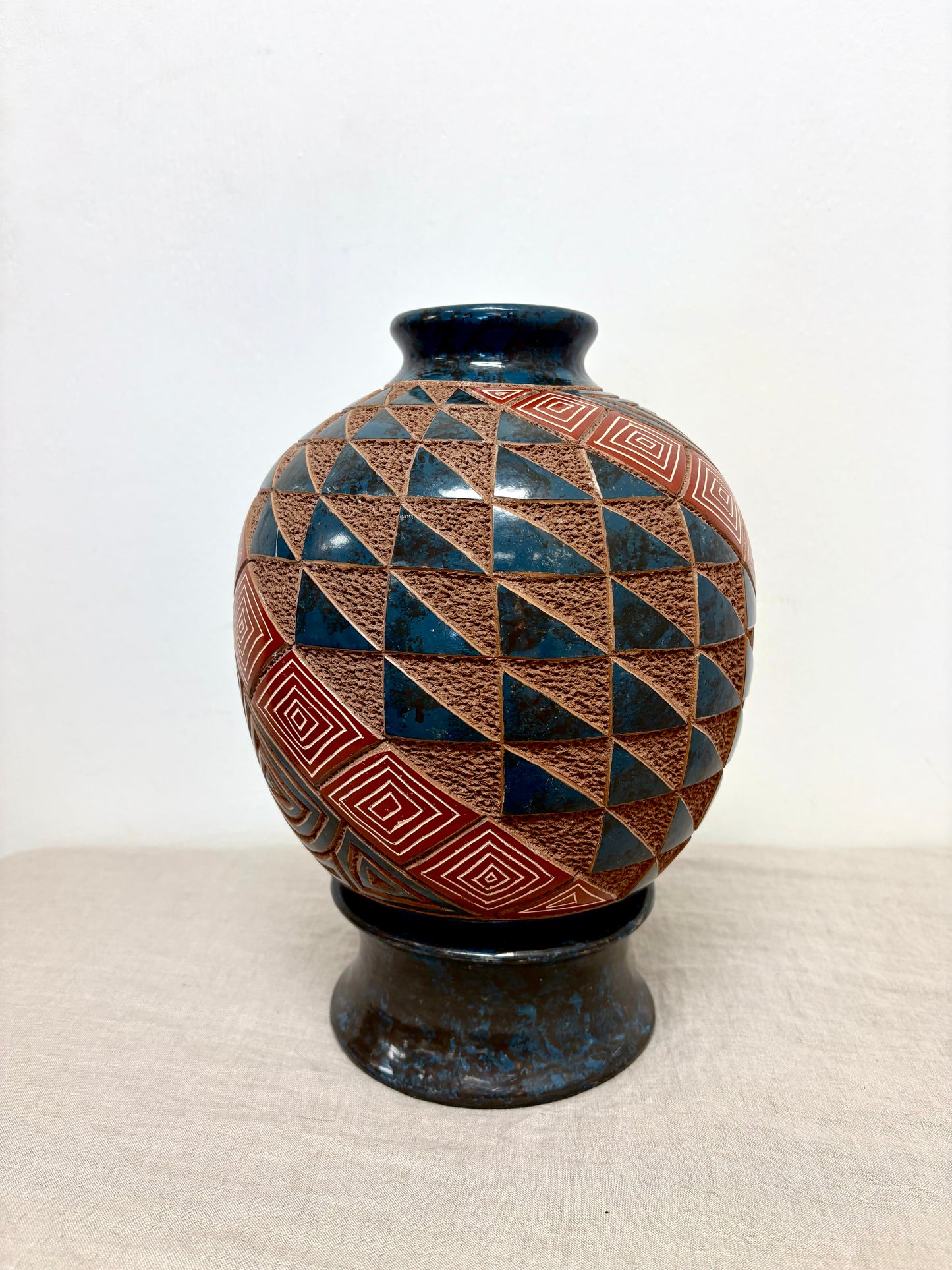 Juan Sanchez Pottery Vase