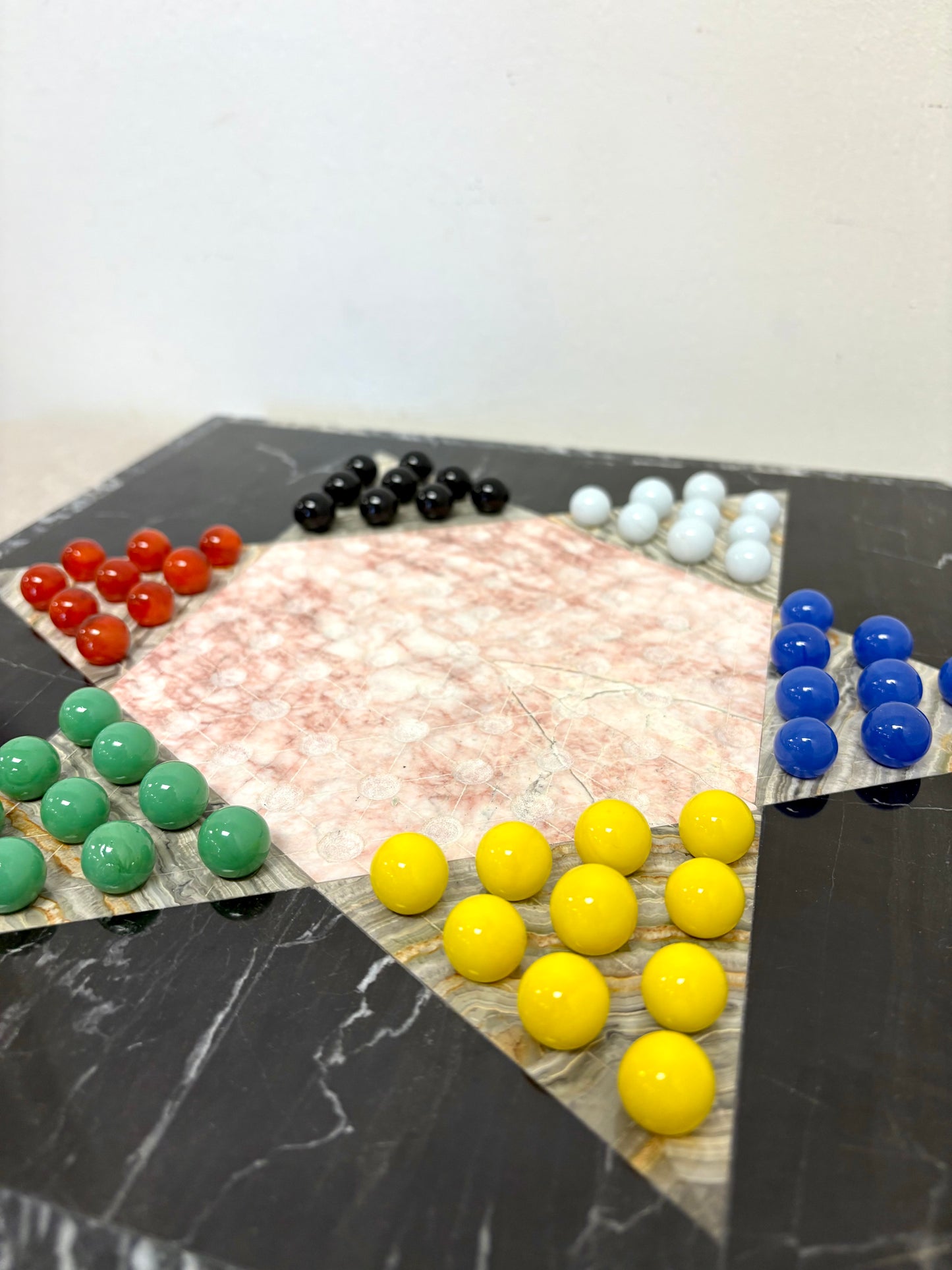 Marble Chess & Checkers Set