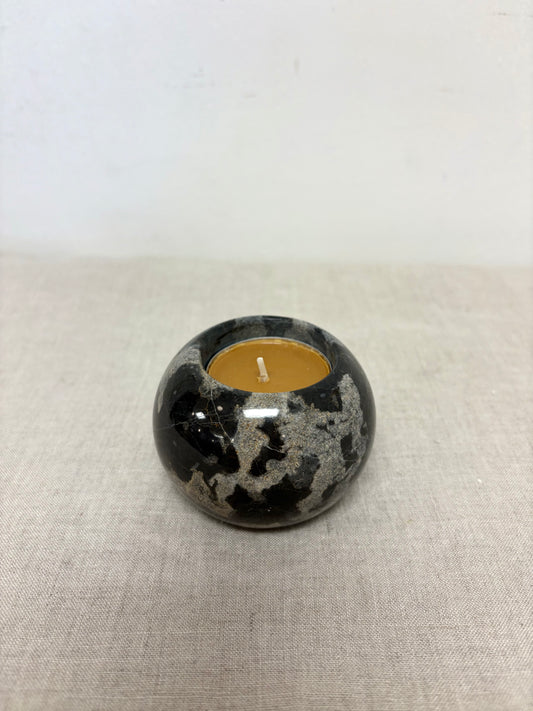Marble Round Tealight Holder