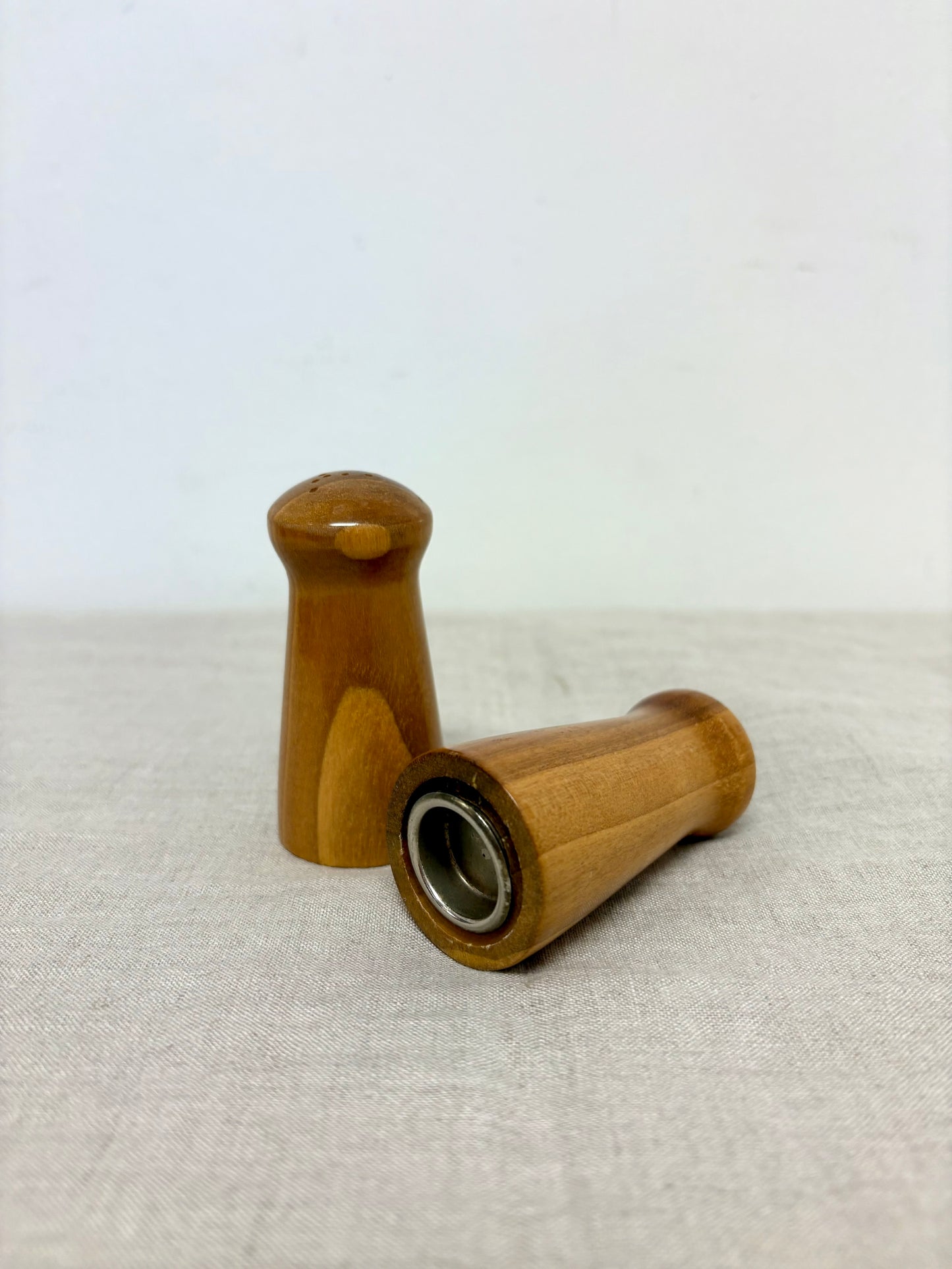 Wooden Salt and Pepper Shakers