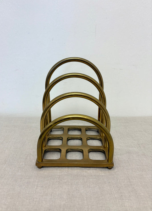 Arched Brass Book Holder