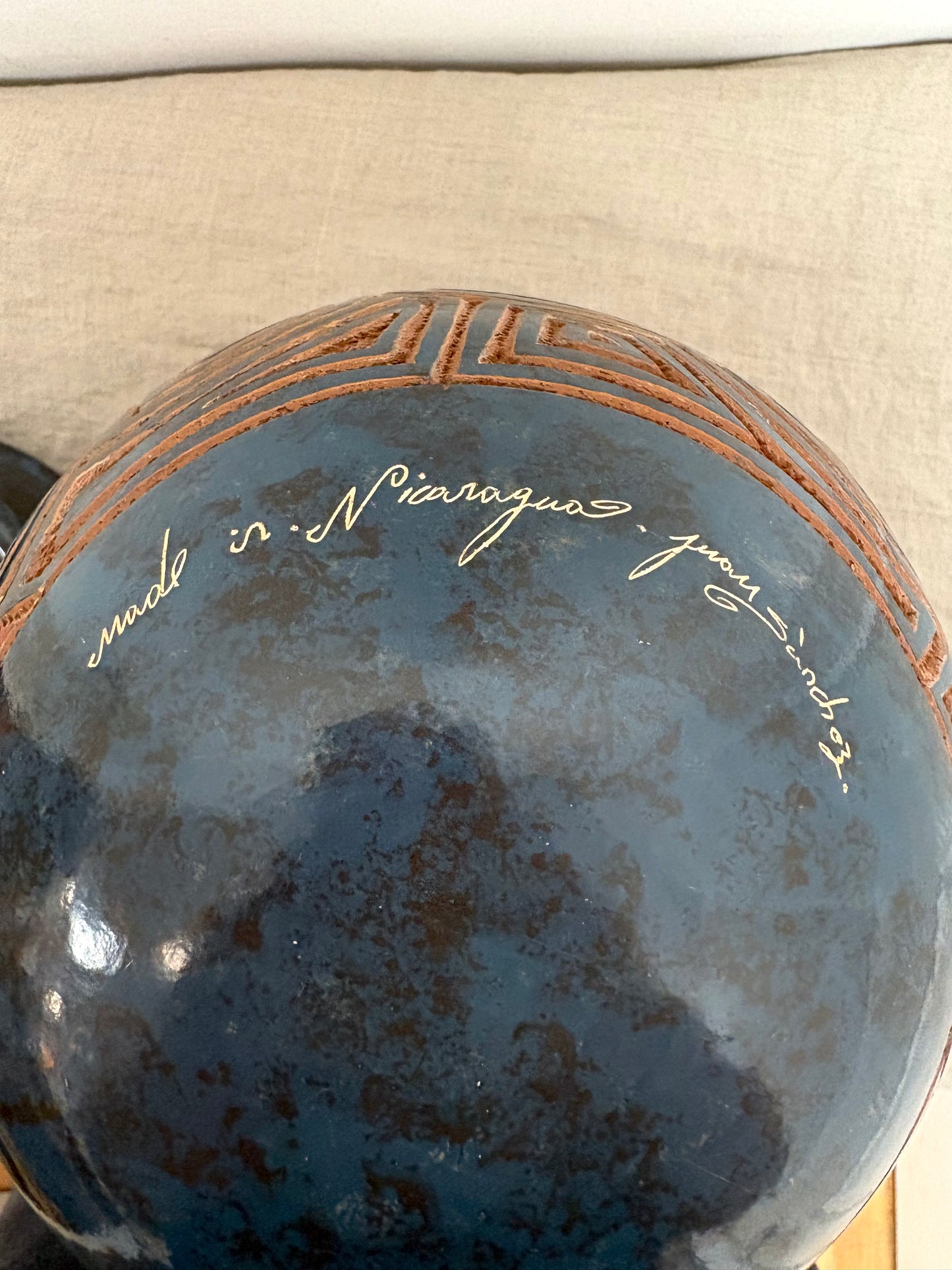 Juan Sanchez Pottery Vase