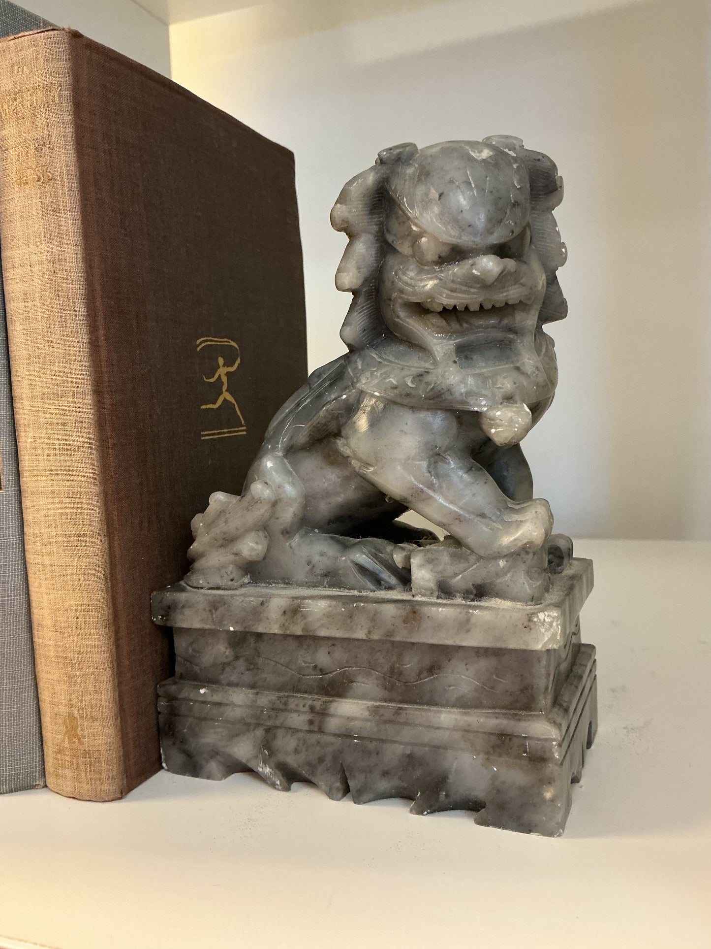 Vintage Foo Dog Book Ends