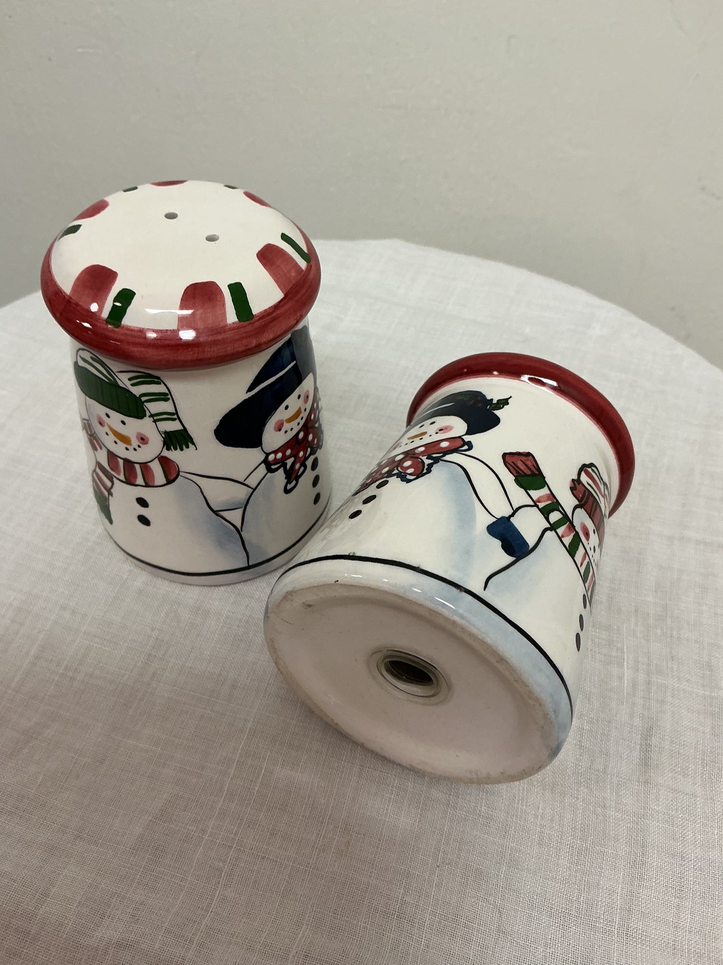 Snowman Salt & Pepper Shakers
