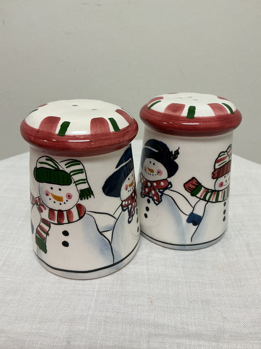 Snowman Salt & Pepper Shakers
