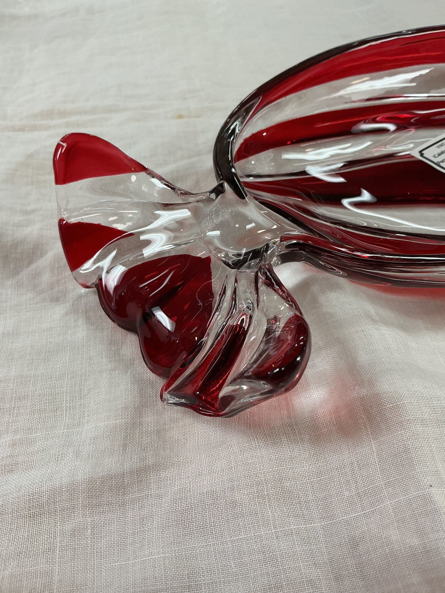 Vintage Mikasa Peppermint Twist Dish