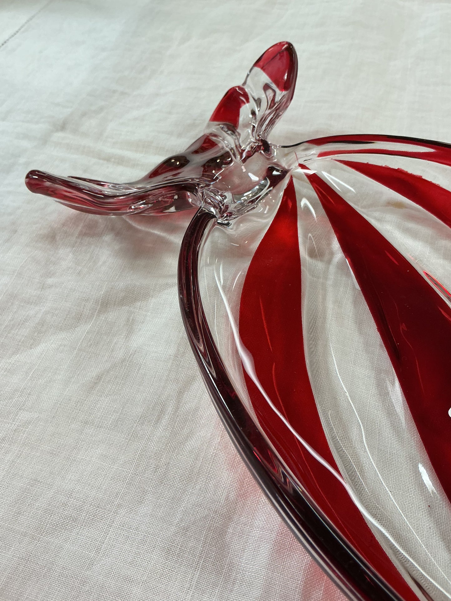 Vintage Mikasa Peppermint Twist Dish