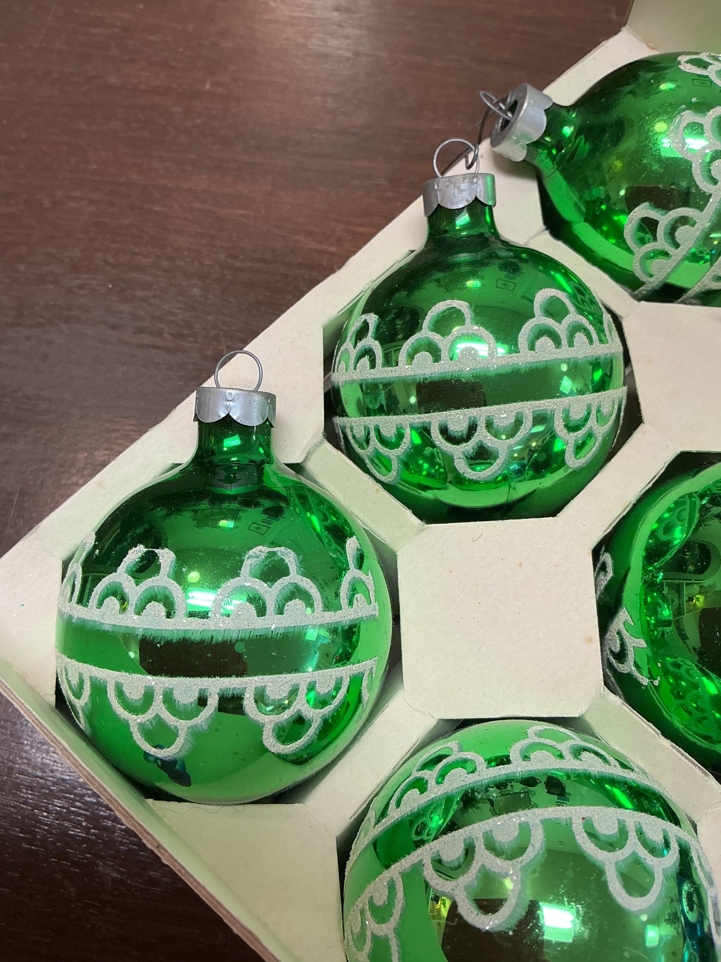 Vintage Alderbrook Glass Ornaments