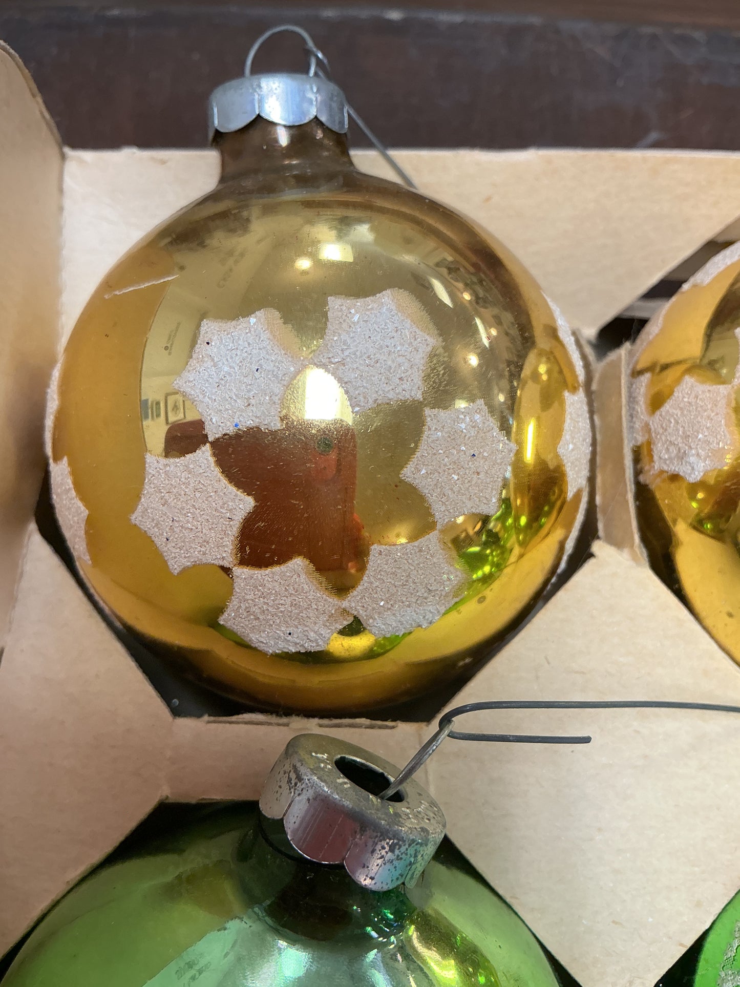 Vintage Glass Christmas Bulbs