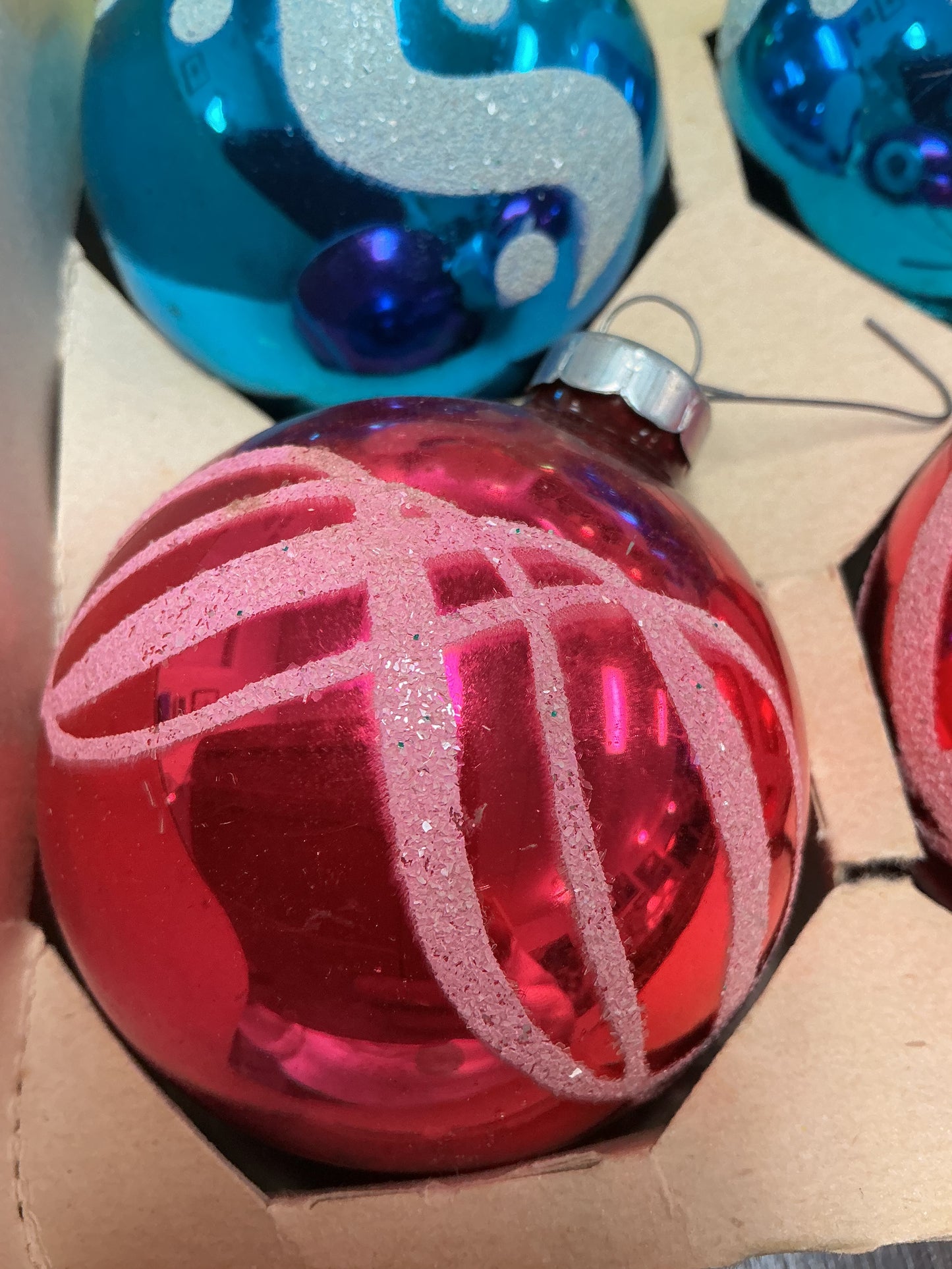 Vintage Glass Christmas Bulbs