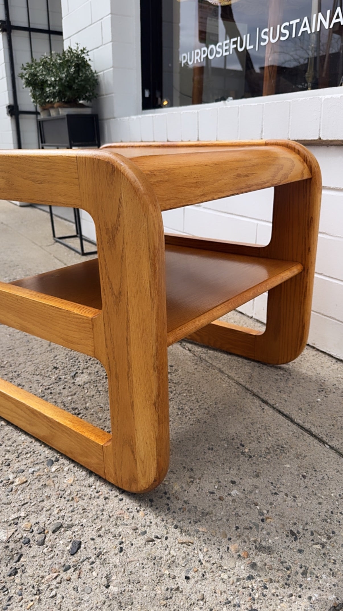 Oak Side Table