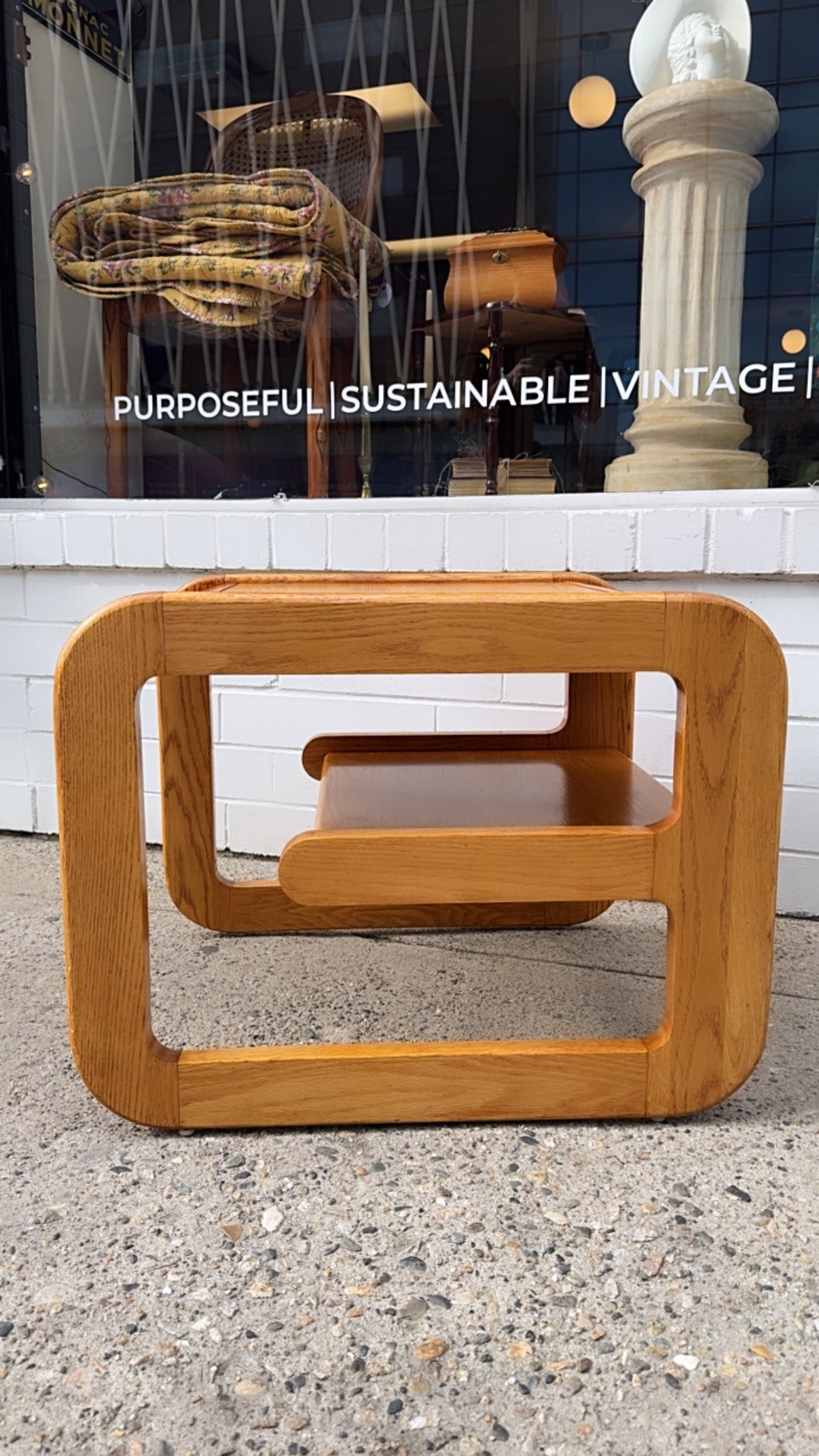 Oak Side Table