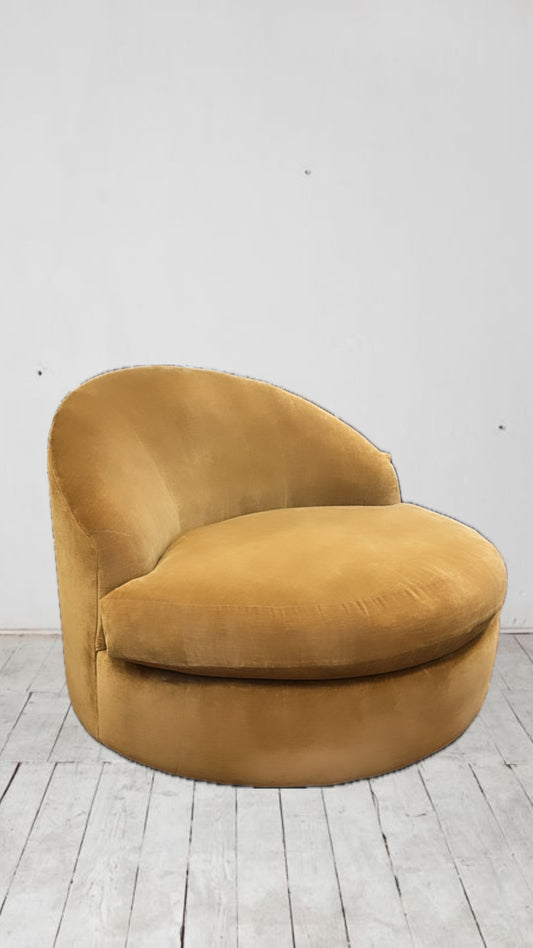 70s MCM Oversize Lounge Chair