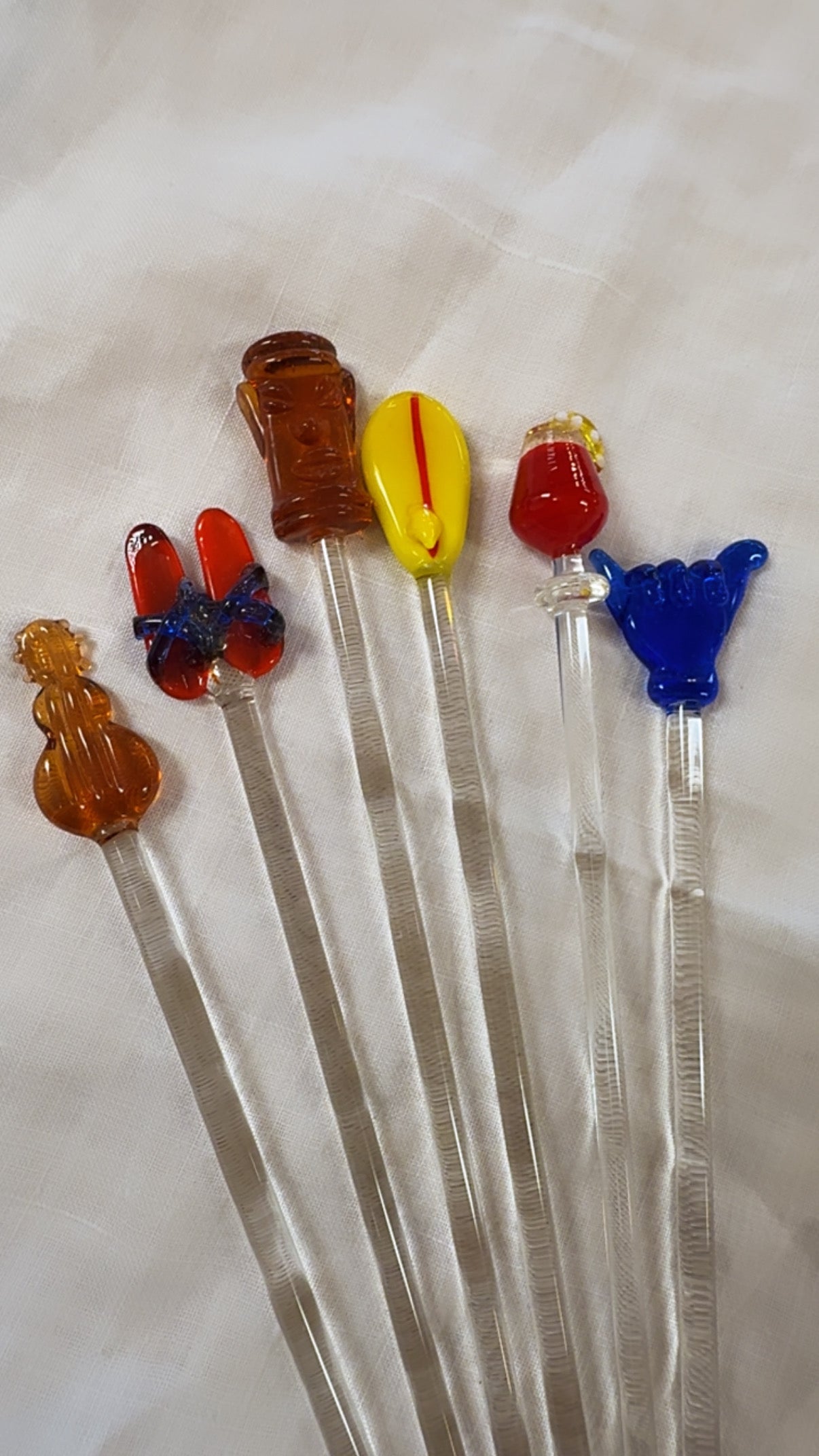 Blown Glass Stir Sticks
