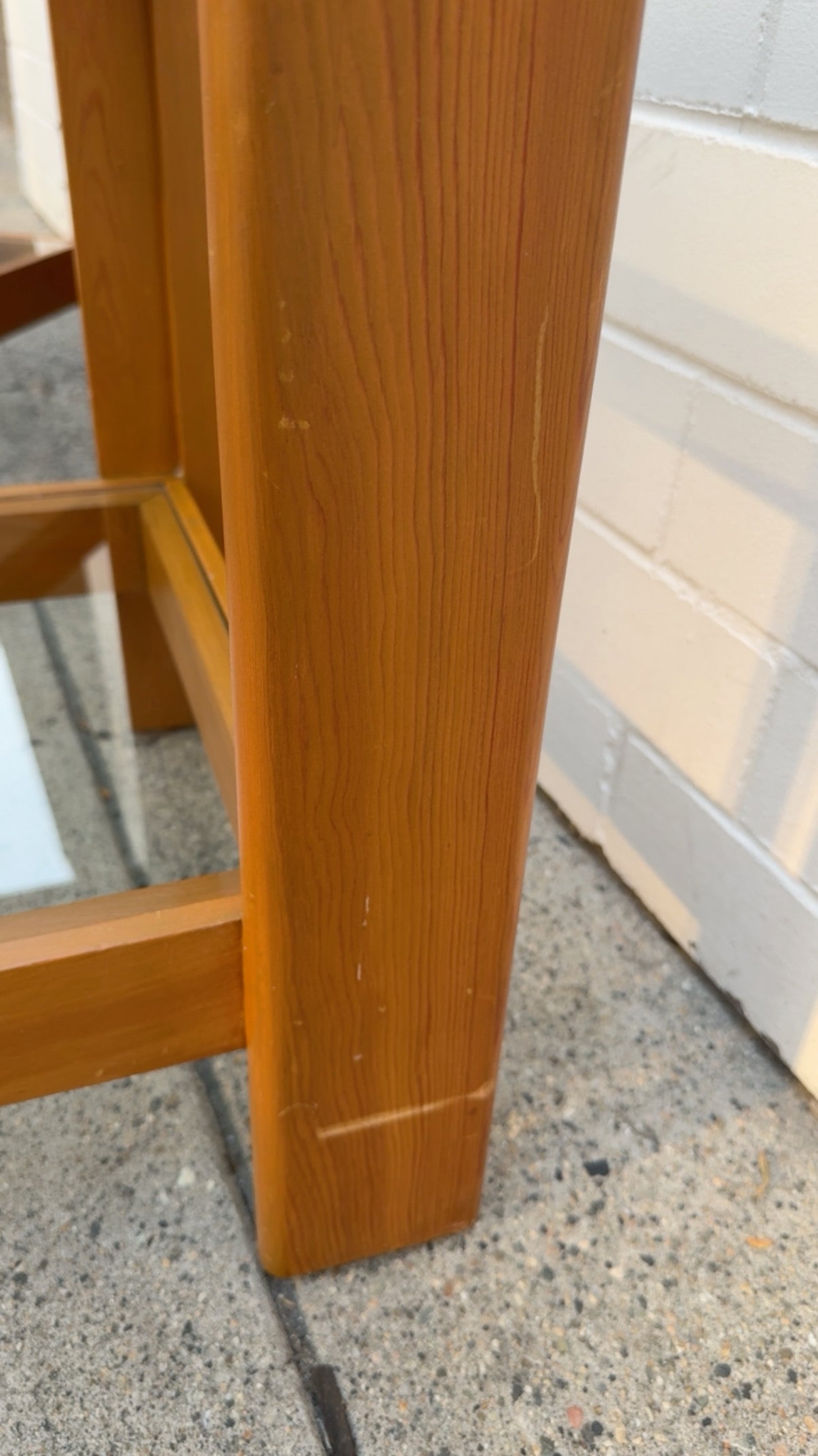 SOLID PINE MID-CENTURY SIDE TABLES