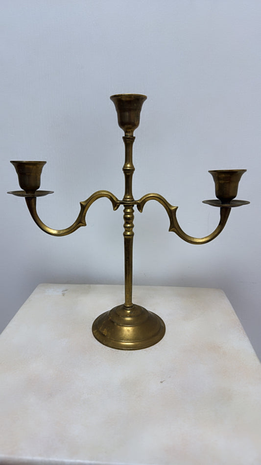 Brass Candelabra