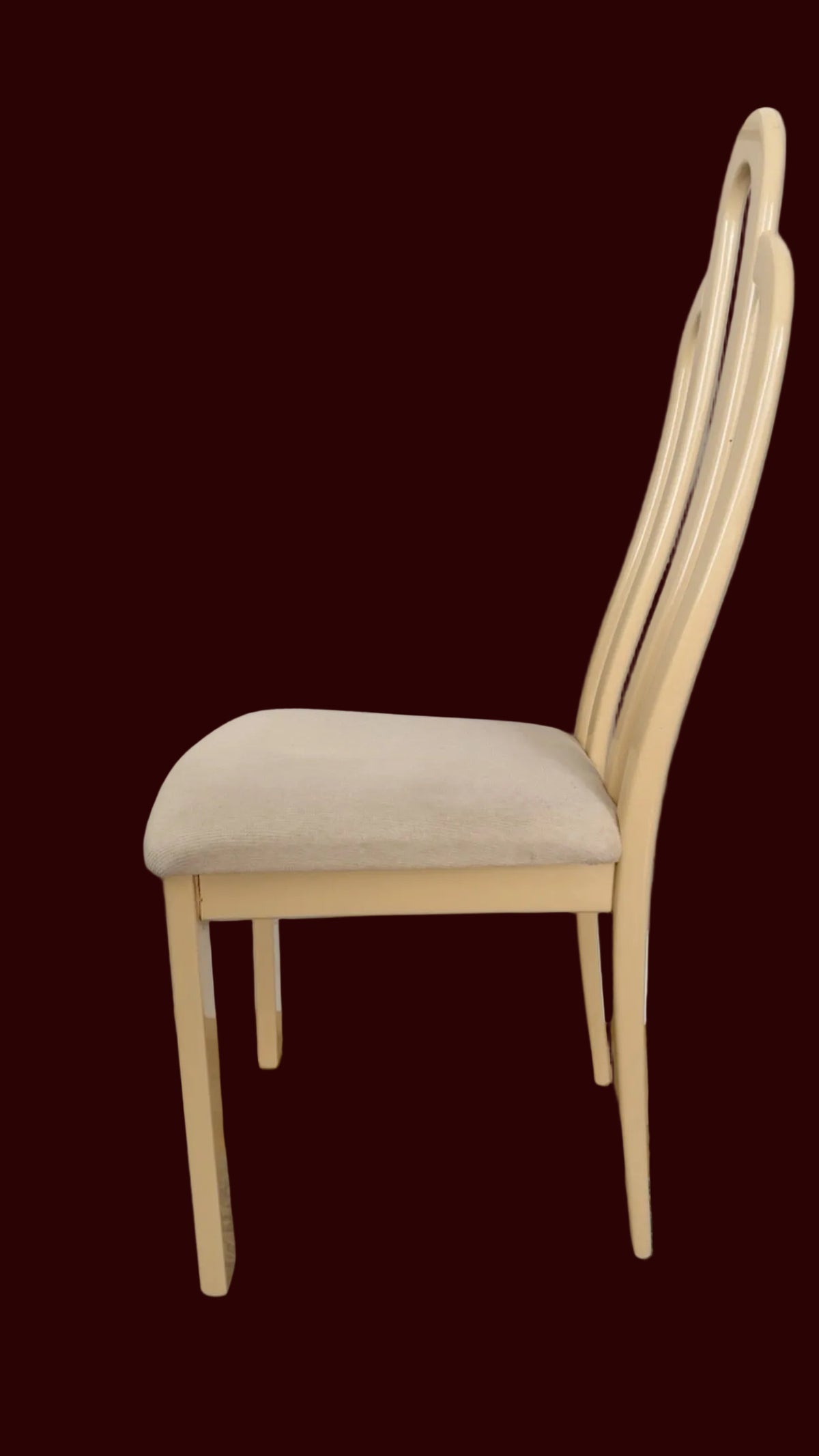 Rare Italian Art Deco Lacquer
Dining Chairs