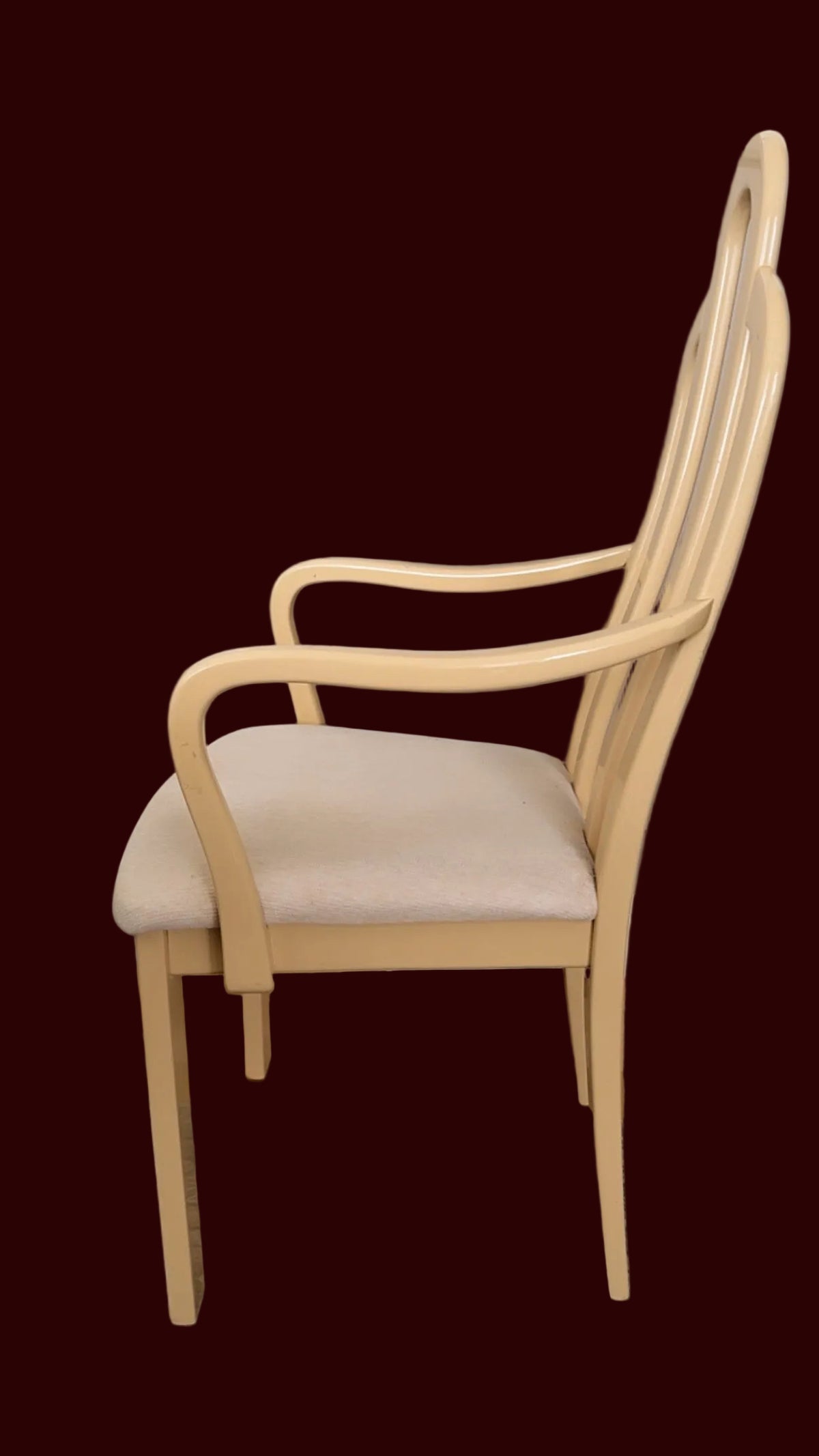 Rare Italian Art Deco Lacquer
Dining Chairs