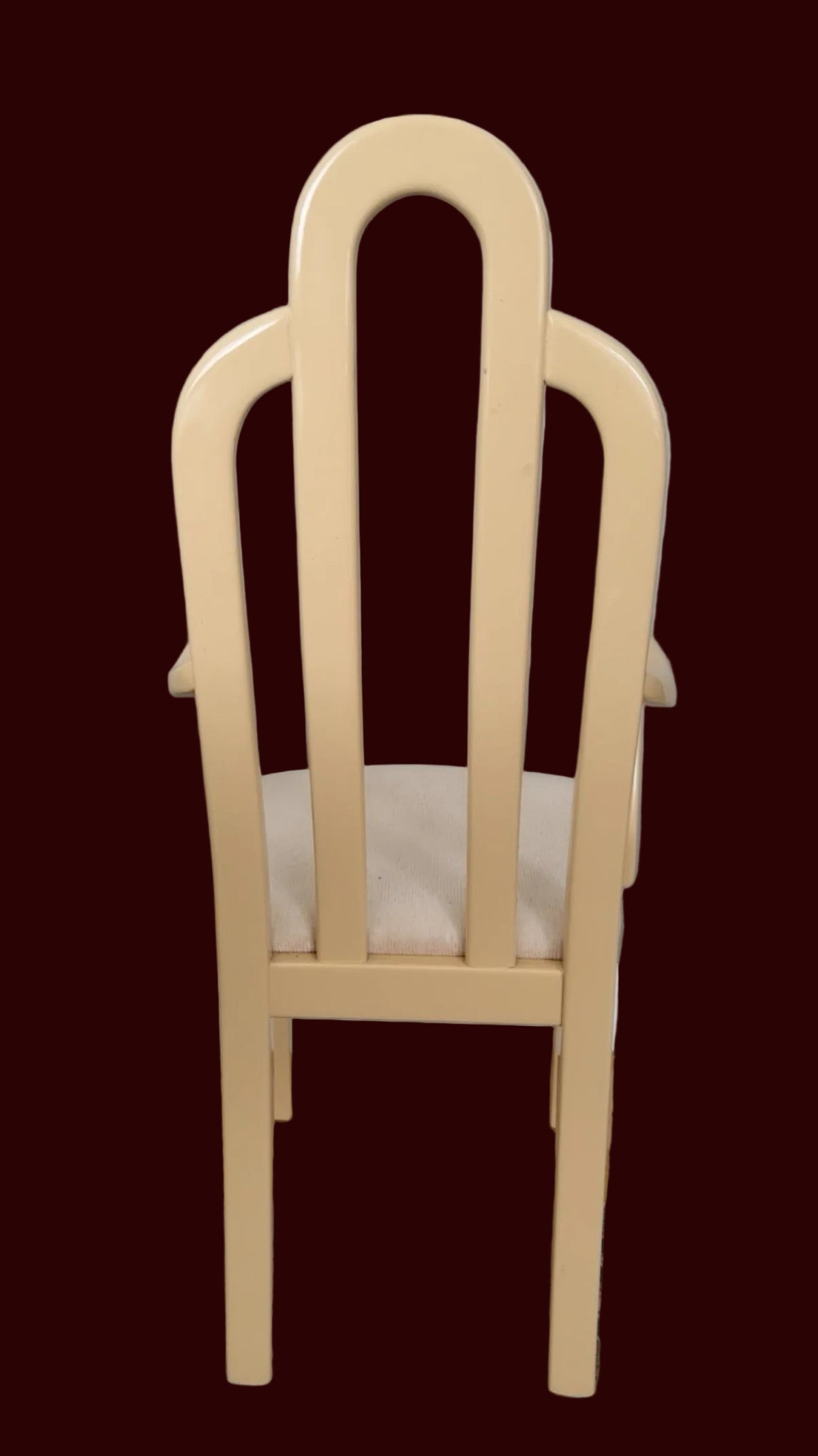 Rare Italian Art Deco Lacquer
Dining Chairs