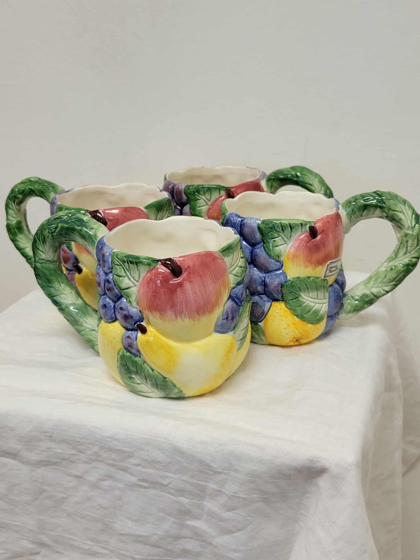Vintage Fitz and Floyd Harvest Mugs